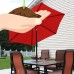 Sunnydaze 7.5 Foot Outdoor Aluminum Patio Umbrella with Tilt & Crank, Blue   567147484